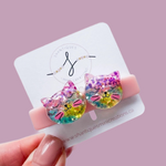 Glitter Cats Alligator Hair Clip