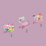 Adjustable Glitter Cat Ring