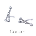 Zodiac Constellation Stud Earrings