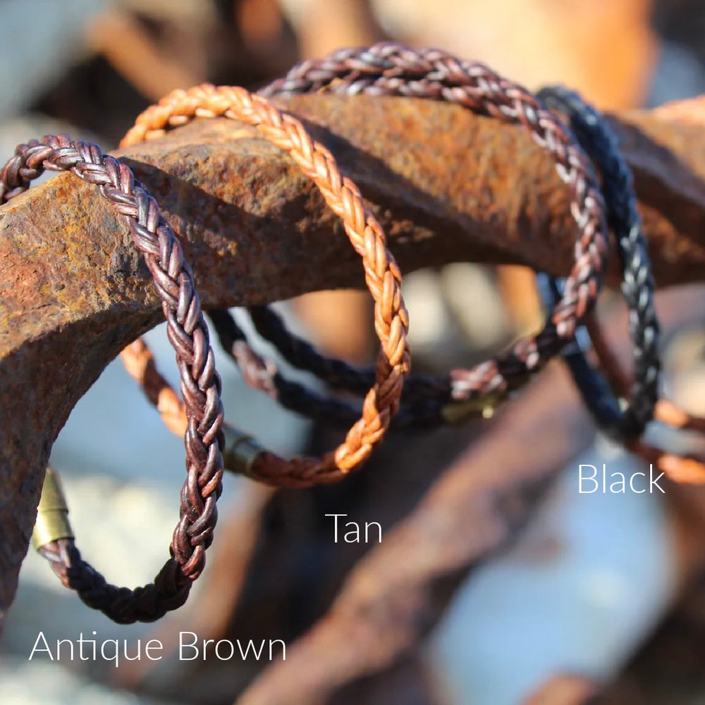 Braided Leather Bracelet