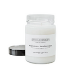 Magnolia + Sandalwood Soy Candle