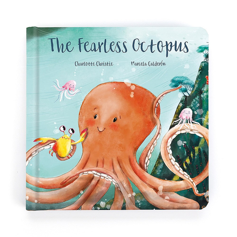 Odell The Fearless Octopus Book | Jellycat