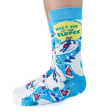 Ski The Slopes Socks | For Her