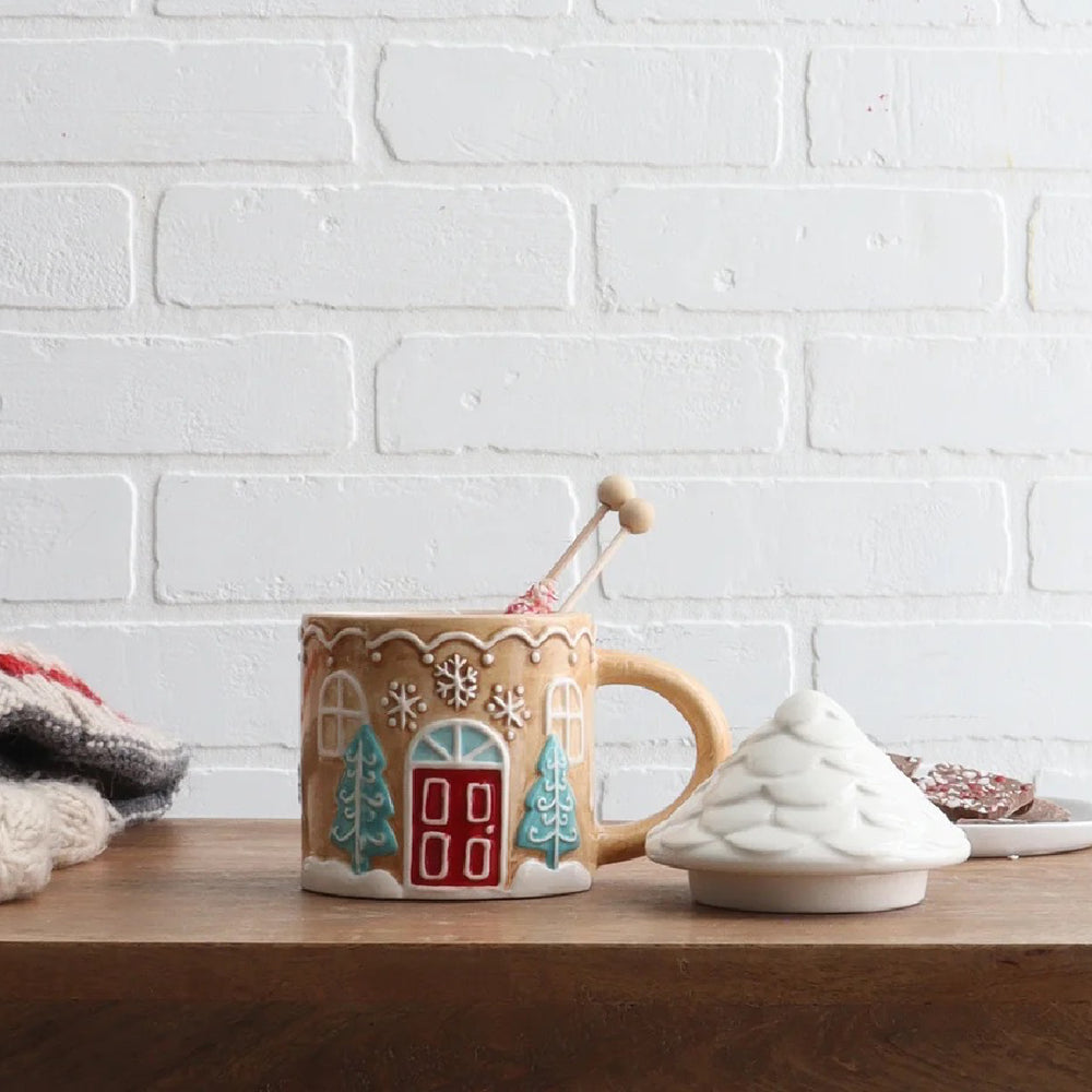 Gingerbread Covered Mug