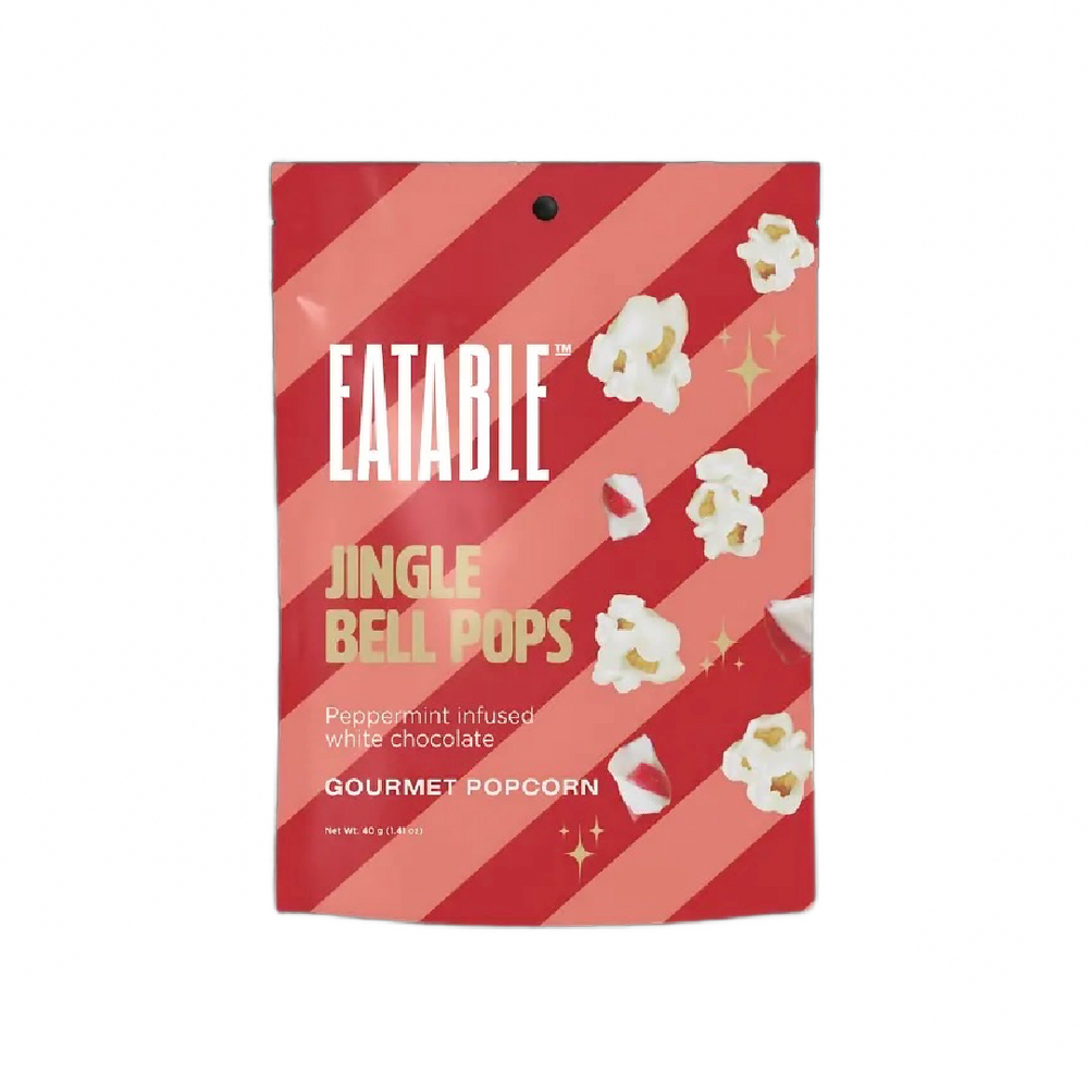 Jingle Bell Pops - White Chocolate Christmas Popcorn