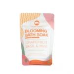 Grapefruit Basil & Mint - Blooming Bath Soak
