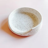 Speckled Clay Spoon Rest | Glossy