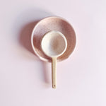 Speckled Clay Spoon Rest | Glossy