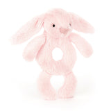 Bashful Blush Bunny Ring Rattle