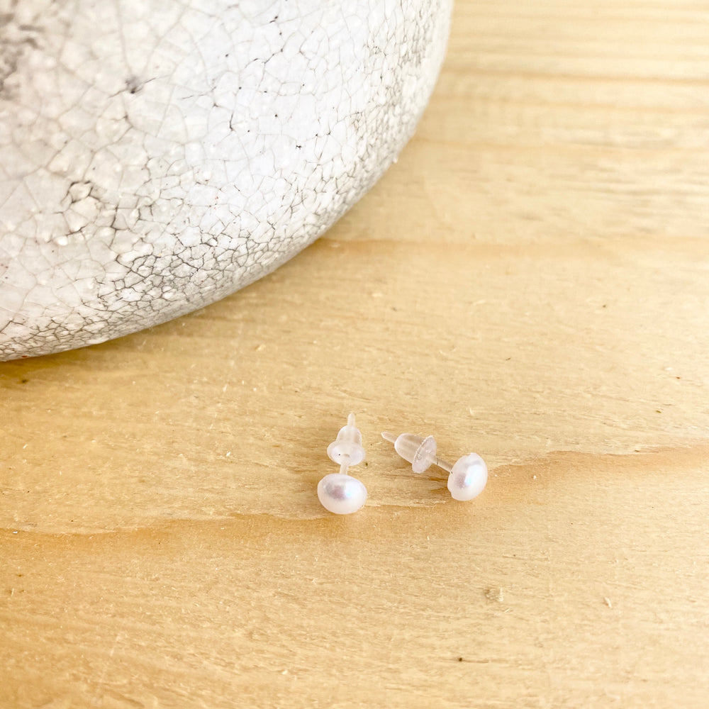 Mini Pearl Earrings