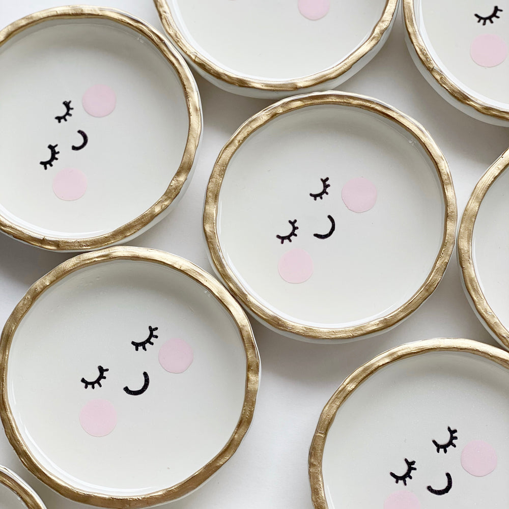 Happy Face Jewelry Dish