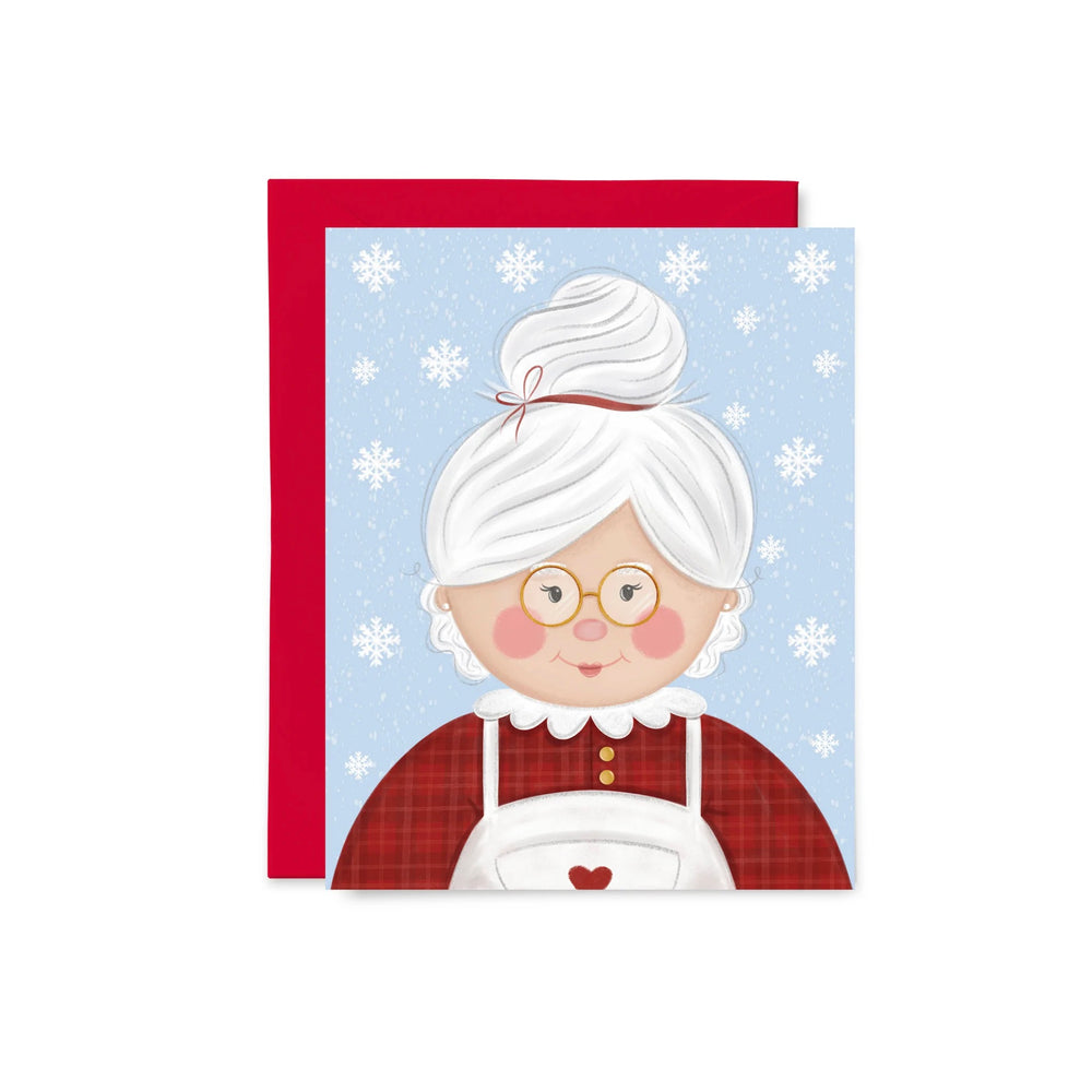 Mrs. Claus Greeting Card