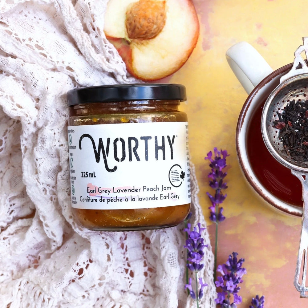 Earl Grey Lavender Peach Jam