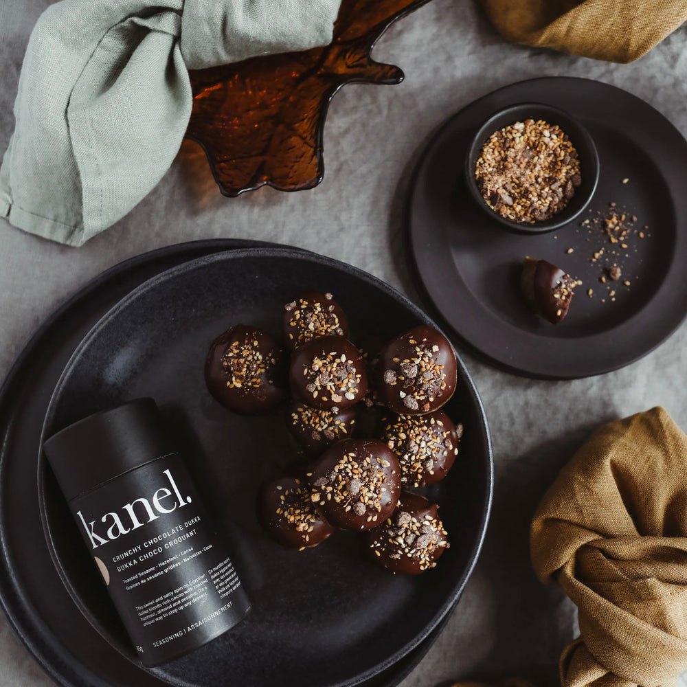 Crunchy Chocolate Dukka | Kanel
