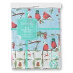 Winter Cardinal Holiday Double Sided Wrapping Paper