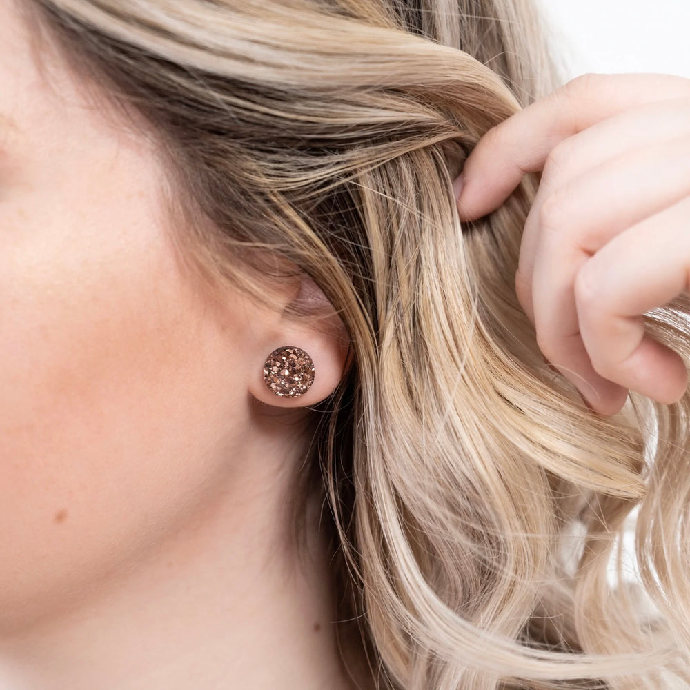 Faux-Druzy Earrings | Various Colours