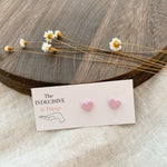 Pastel Heart Studs