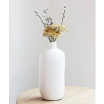 Matte White Ceramic Vases