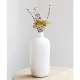 Matte White Ceramic Vases