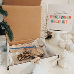 DIY Wood Gingerbread House Kit