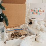 DIY Wood Gingerbread House Kit