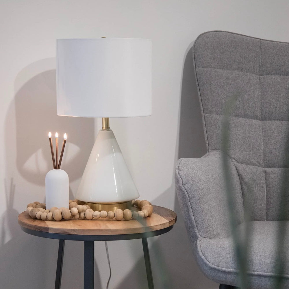 Everlasting Candles + Wylie White Vase