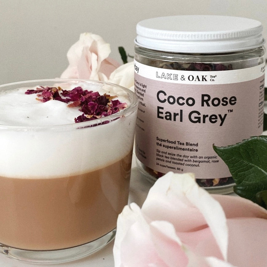 Coco Rose Earl Grey | Superfood Tea Blend