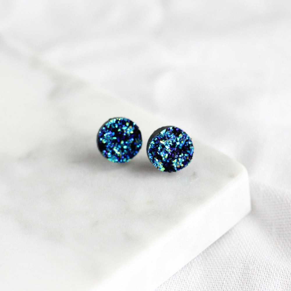 Druzy earrings deals
