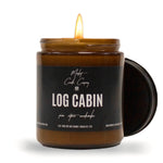 Log Cabin Soy Candle | For Him