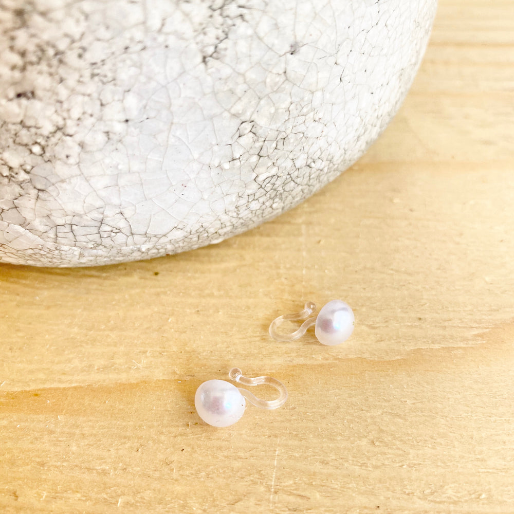 Mini Pearl Earrings