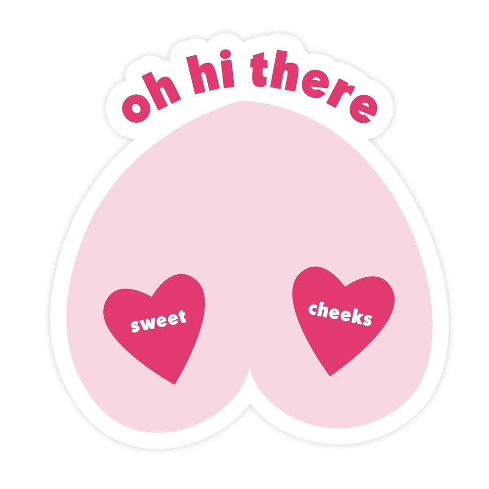 Sweet Cheeks Sticker
