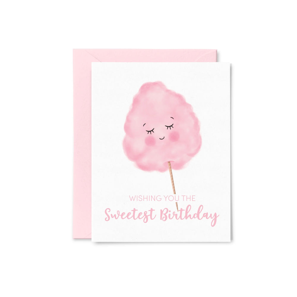 Cotton Candy Birthday Card