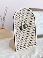 Large Faux Cane Jewelry Display Stand