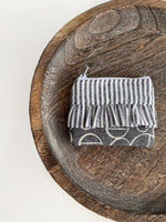 Mini Ruffle Zip Pouch