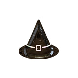 Witch Hat Shaped Halloween Plates | 8 Pack