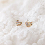 You Stole My Heart Gold Plated Earrings
