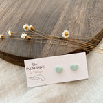 Pastel Heart Studs