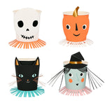 Vintage Halloween Cups | 8 Pack