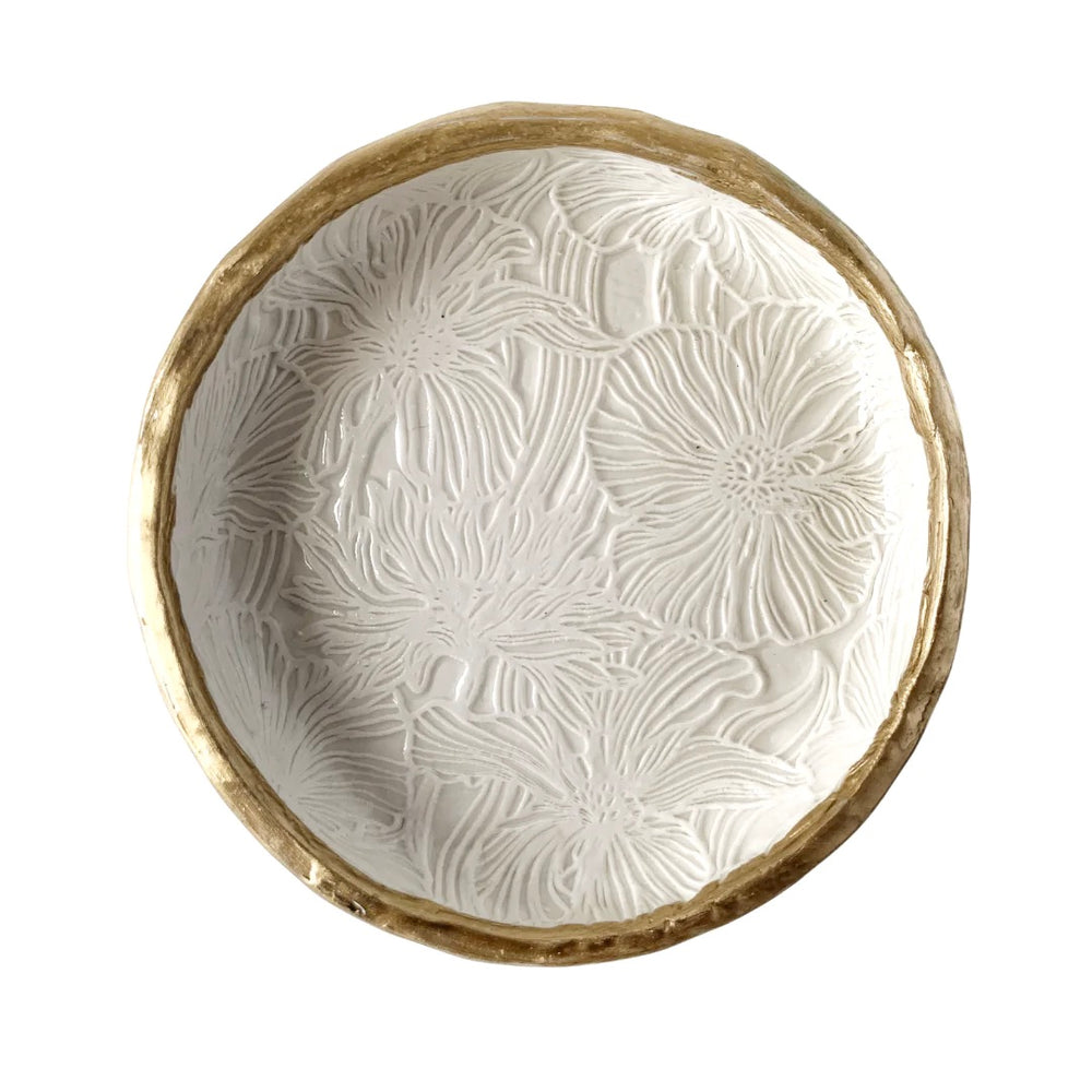 Floral Impressions Ring Dish