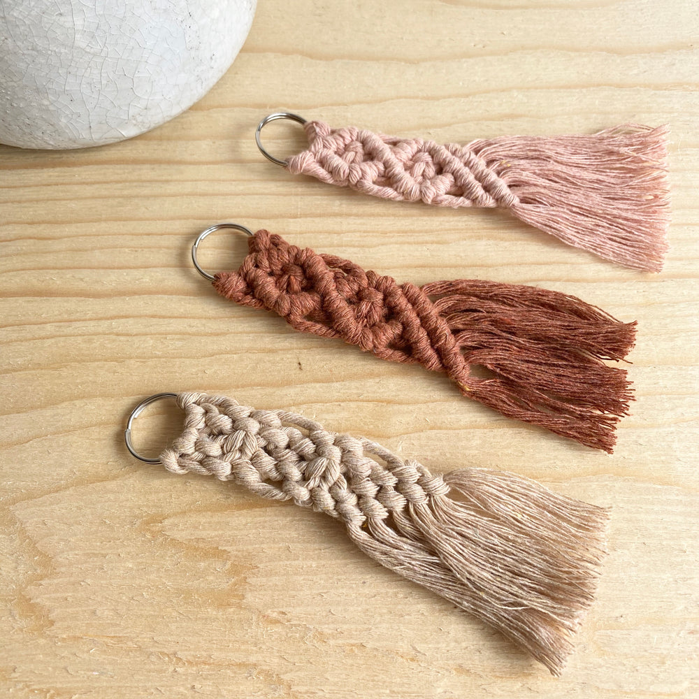Macrame Keychains