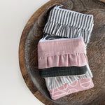 Mini Ruffle Zip Pouch