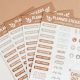 Planner Sticker Sheet