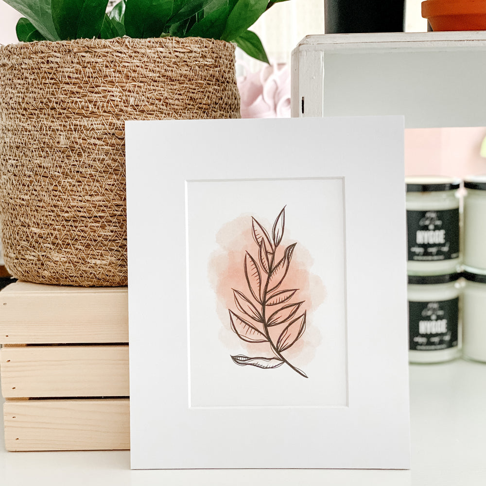Leaf Art Print – The Pear Co.