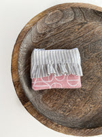 Mini Ruffle Zip Pouch