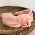 Adult Satin Knotted Headbands