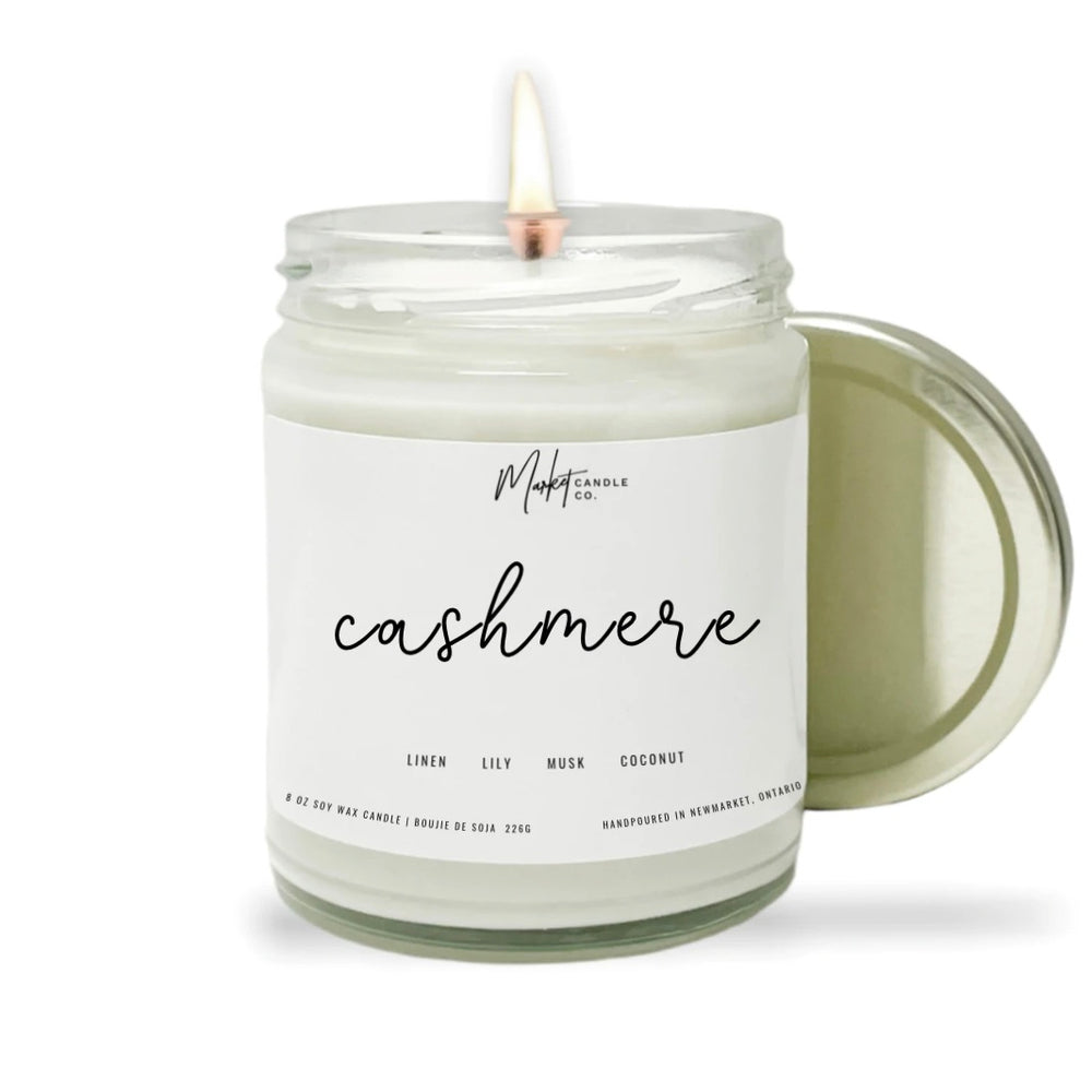 Cashmere Soy Candle | White Label Collection