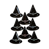 Witch Hat Shaped Halloween Plates | 8 Pack