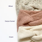 Adult Andie Knitted Headbands | Twisted Turban Style