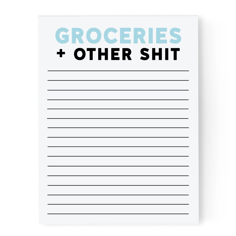 Groceries + Other Shit | Notepad