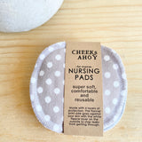 Reusable Nursing Pads | 4 Pack (More Colour Options)
